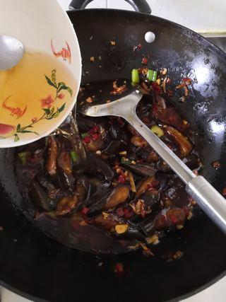 Braised Fish-Fragrant Eggplant step 12: Taste the sauce and adjust seasoning if needed.