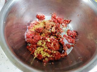 Beef Potstickers step 3: Combine the two doughs and knead until smooth. Cover and let rest for 30 minutes