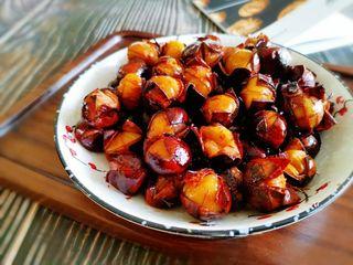 Candied Chestnuts step 11: Serve warm. The shells should peel away easily, revealing sweet, tender chestnut
