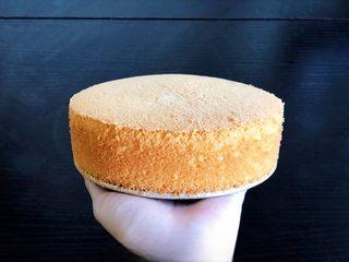 Classic Sponge Cake step 11: Carefully unmold the cake and allow it to cool completely.