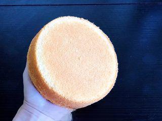 Classic Sponge Cake step 12: Slice and serve. The crumb should be soft, fine, and evenly textured.