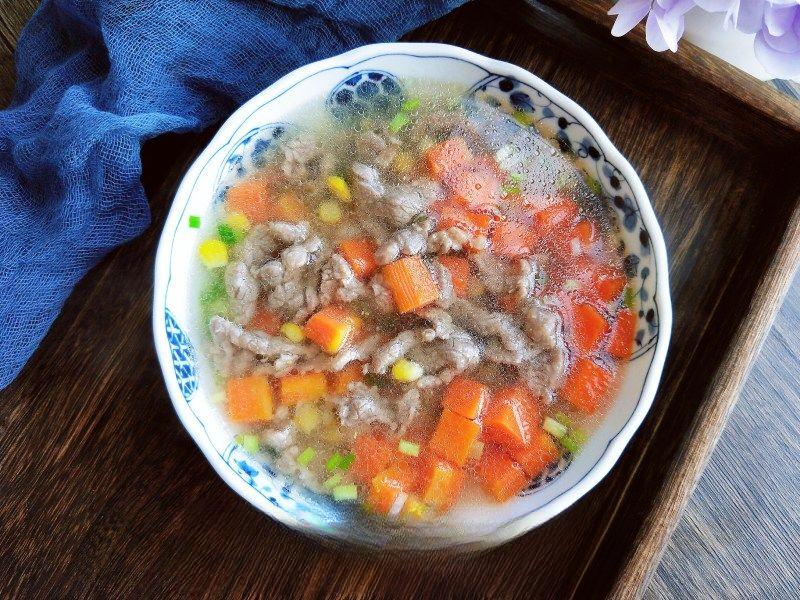 Beef, Radish and Corn Soup recipe photo