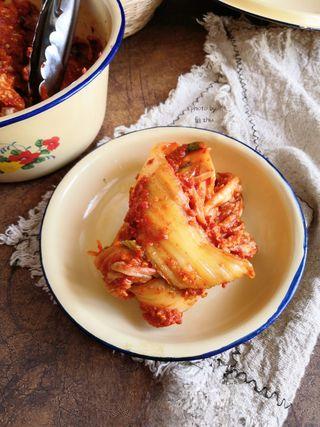 Fruit Kimchi with Napa Cabbage step 22: Serve as a side dish or use it in kimchi soup, fried rice, or stir-fried rice ca