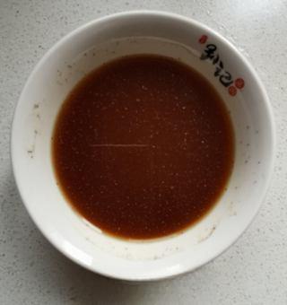 Mashed Potato Volcano with Braised Pork Sauce step 4: Combine soy sauce, oyster sauce, white pepper, cornstarch, and water in a bowl t