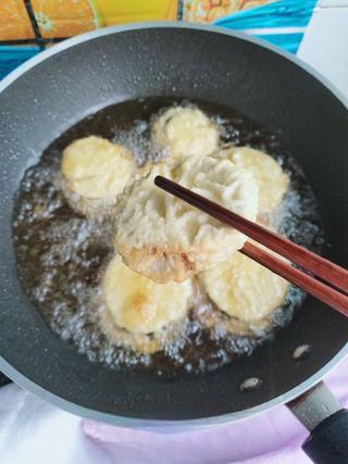 Crispy Fried Stuffed Eggplant step 14: Remove and drain excess oil.