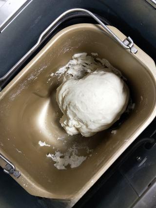 Milk Custard Steamed Buns step 3: Allow the dough to ferment until doubled in size.