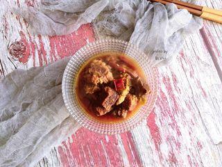 Braised Beef Brisket step 17: Taste the broth and adjust the seasoning with salt if needed.