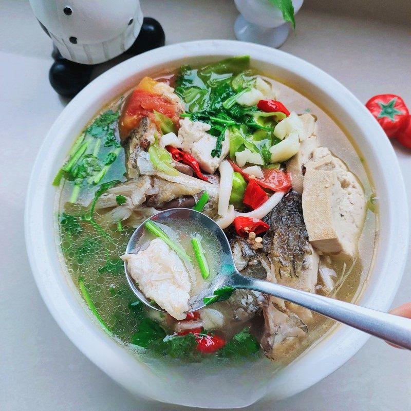 Catfish and Tofu Vegetable Soup recipe photo