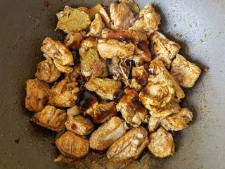 Mala Braised Pork Ribs with Potatoes and Onions step 10: Season with salt, light soy sauce, and oyster sauce.