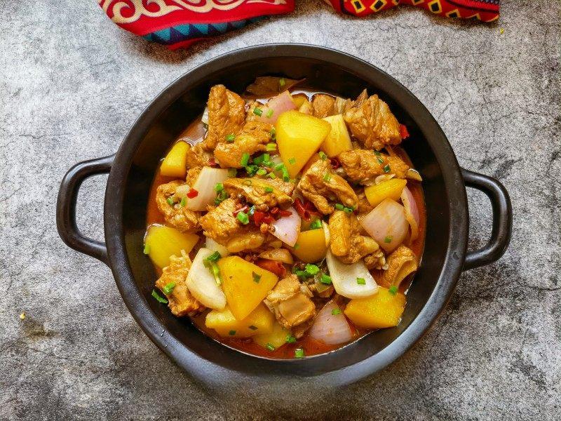 Mala Braised Pork Ribs with Potatoes and Onions recipe photo