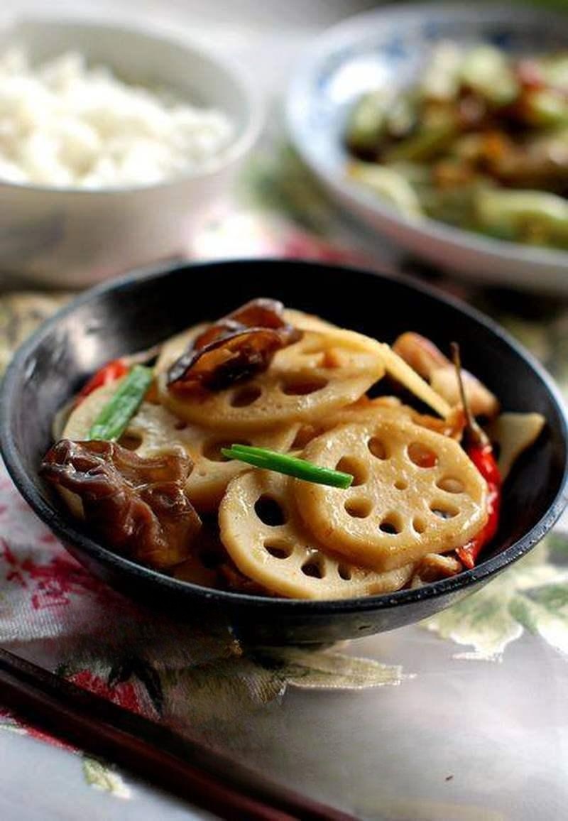 Lotus Root and Pork Stir-Fry recipe photo